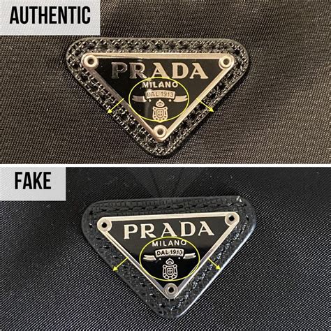 how to tell a prada bag is fake|prada dust bag authentic.